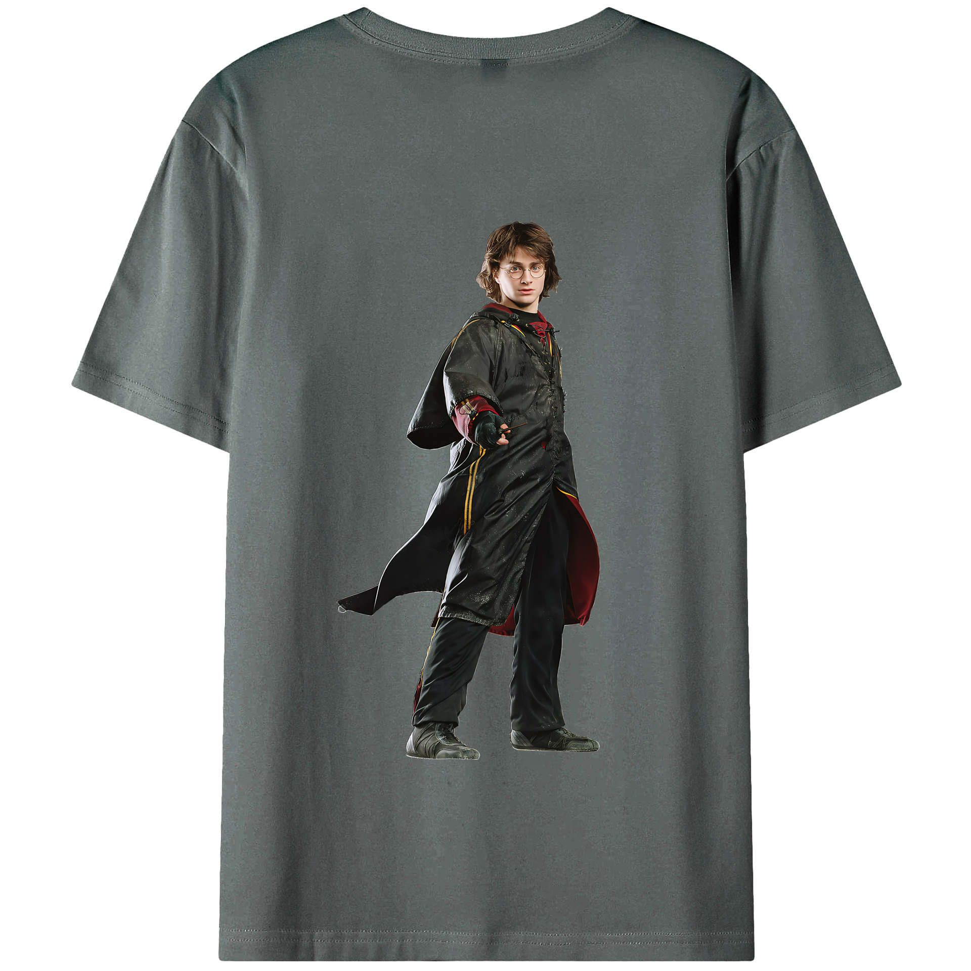（画像用） Harry Potter ハリー・ポッターシリーズ 綿100％半袖Tシャツ（背面プリント）